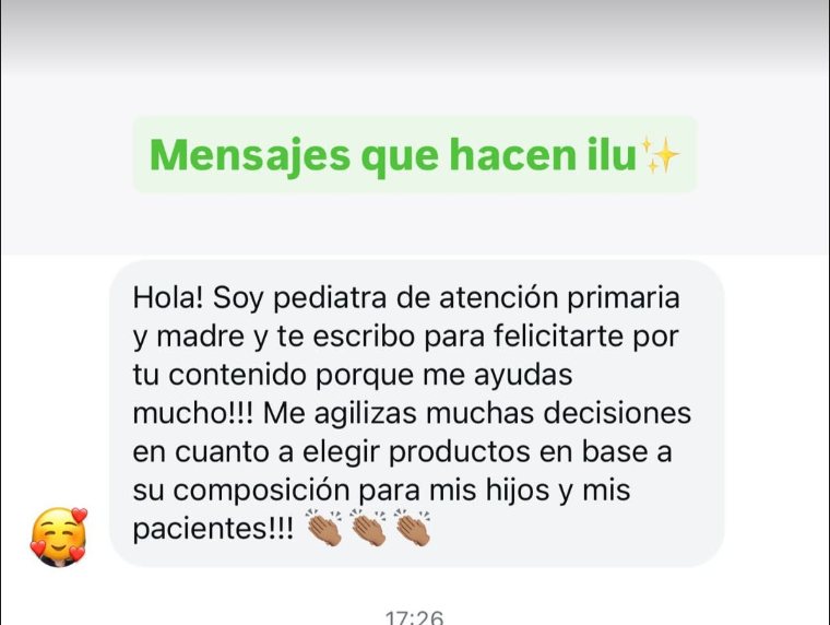 Mensaje de una pediatra de atención primaria y madre